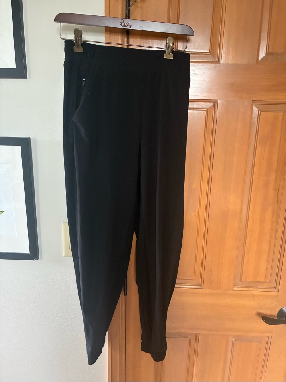 Athleta Black Pull-On Active Pants